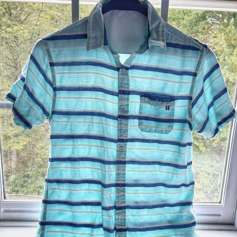 Men’s Sol Angeles Short Sleeve Button Down Shirt